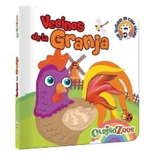 VECINOS DE LA GRANJA - CARIÑOZOOS (LIBRO CON CON TEXTURAS) VECINOS DE LA GRANJA - CARIÑOZOOS (LIBRO CON CON TEXTURAS)