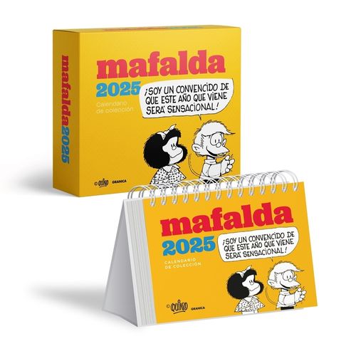 CALENDARIO 2025 MAFALDA DE COLECCION CALENDARIO 2025 MAFALDA DE COLECCION