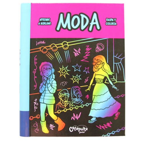 APRENDE A DIBUJAR MODA - RASPA Y COLOREA
