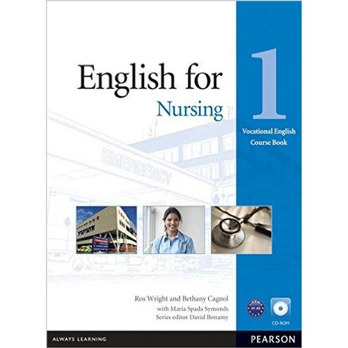 ENGLISH FOR NURSING 1 - COURSEBOOK + CD-ROM