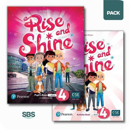 RISE AND SHINE 4 - PUPIL'S BOOK + ACTIVITY BOOK PACK  - 2 LI