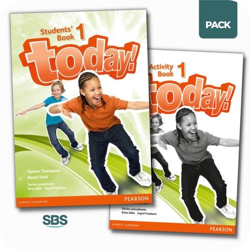 TODAY 1 - STUDENT'S BOOK + WORKBOOK PACK - 2 LIBROS