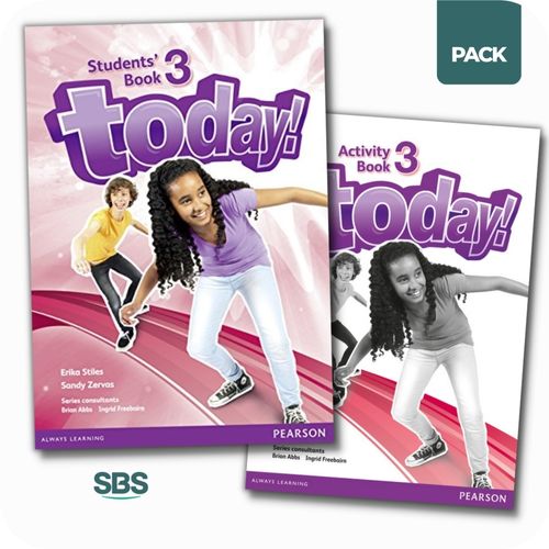 TODAY 3 - STUDENT'S BOOK + WORKBOOK PACK - 2 LIBROS