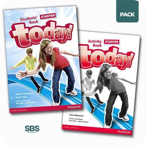TODAY STARTER - STUDENT'S BOOK + WORKBOOK PACK - 2 LIBROS