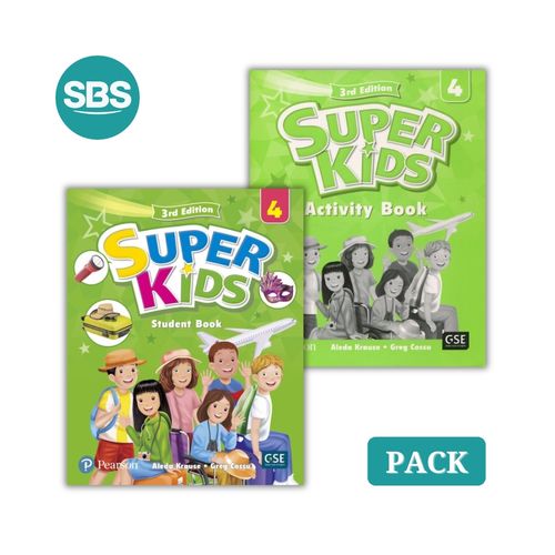 SUPERKIDS 4 - SB + WB - 2 LIBROS