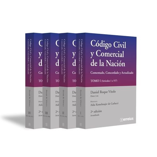 CODIGO CIVIL Y COMENRCIAL DE LA NACION 2/ED.- 4 TOMOS - COME