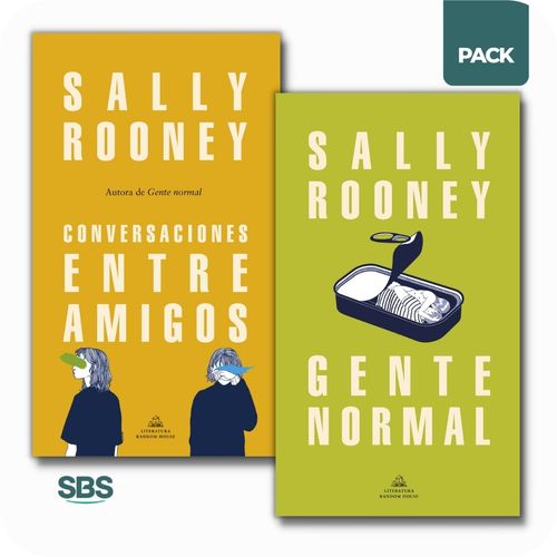 GENTE NORMAL + CONVERSACIONES ENTRE AMIGOS - 2 LIBROS - ROON