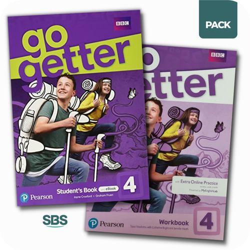 GO GETTER 4 - STUDENT'S BOOK + WORKBOOK PACK - 2 LIBROS