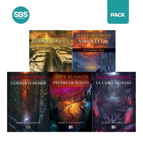 SAGA MAZE RUNNER LIBRO 1 AL 5 - JAMES DASHNER