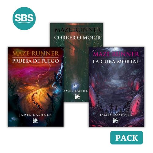 PACK SAGA MAZE RUNNER EN ESPAÑOL - 3 LIBROS