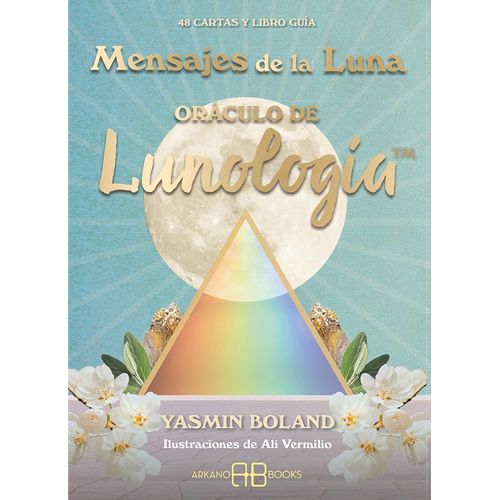 MENSAJES DE LA LUNA- ORACULO DE LUNOLOGIA- LIBRO + 48 CARTAS