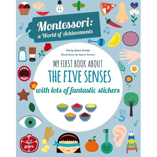 MY FIRST BOOK ABOUT THE FIVE SENSES - MONTESSORI ACTIVITY BO