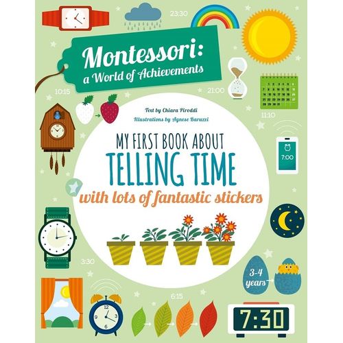 MY FIRST BOOK ABOUT TELLING TIME - MONTESSORI ACTIVITY BOOK