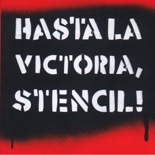 LIBRO HASTA LA VICTORIA, STENCIL