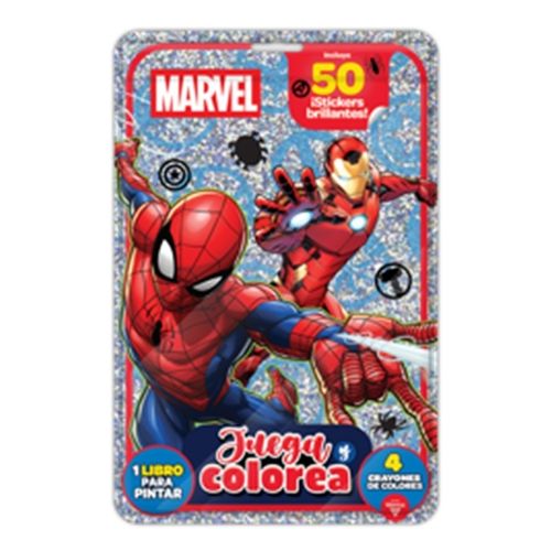MARVEL - FLOW PACK JUEGA Y COLOREA