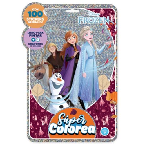FROZEN - FLOW PACK SUPER COLOREA + STICKERS