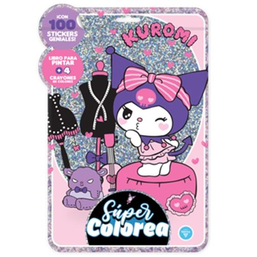 KUROMI - FLOW PACK SUPER COLOREA + STICKERS