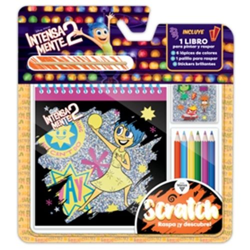 INTENSAMENTE 2 - BLISTER SCRATCH - RASPA Y DESCUBRE!