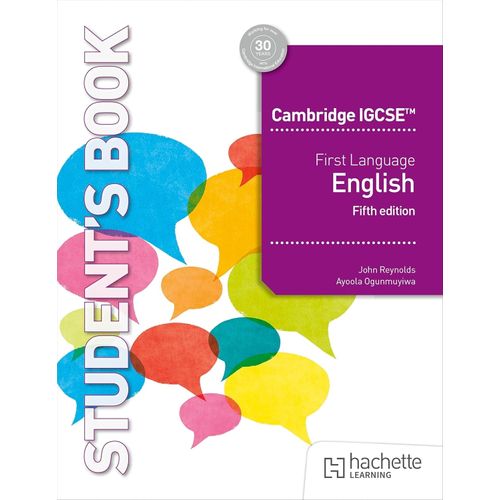 CAMBRIDGE IGCSE FIRST LANGUAGE ENGLISH 5TH.EDITION - STUDENT