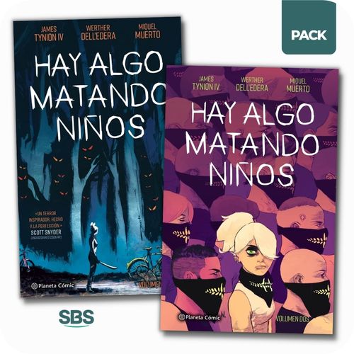 HAY ALGO MATANDO NIÑOS N 1 + N 2 - 2 LIBROS (COMIC)
