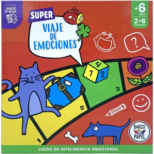 SUPER VIAJE DE EMOCIONES - JUEGO DE INTELIGENCIA EMOCIONAL