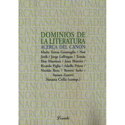 DOMINIOS DE LA LITERATURA ACERCA DEL CANON