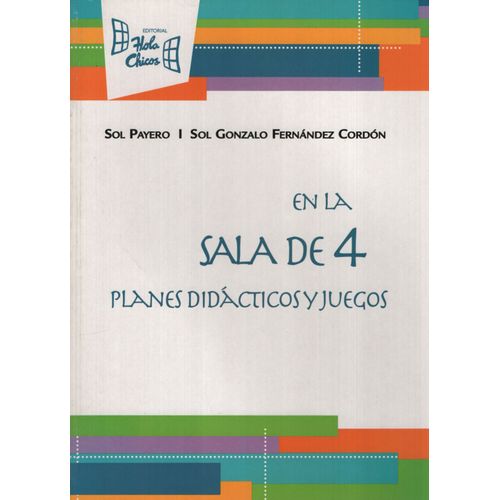 EN LA SALA DE 4 - PLANES DIDÁCTICOS Y JUEGOS