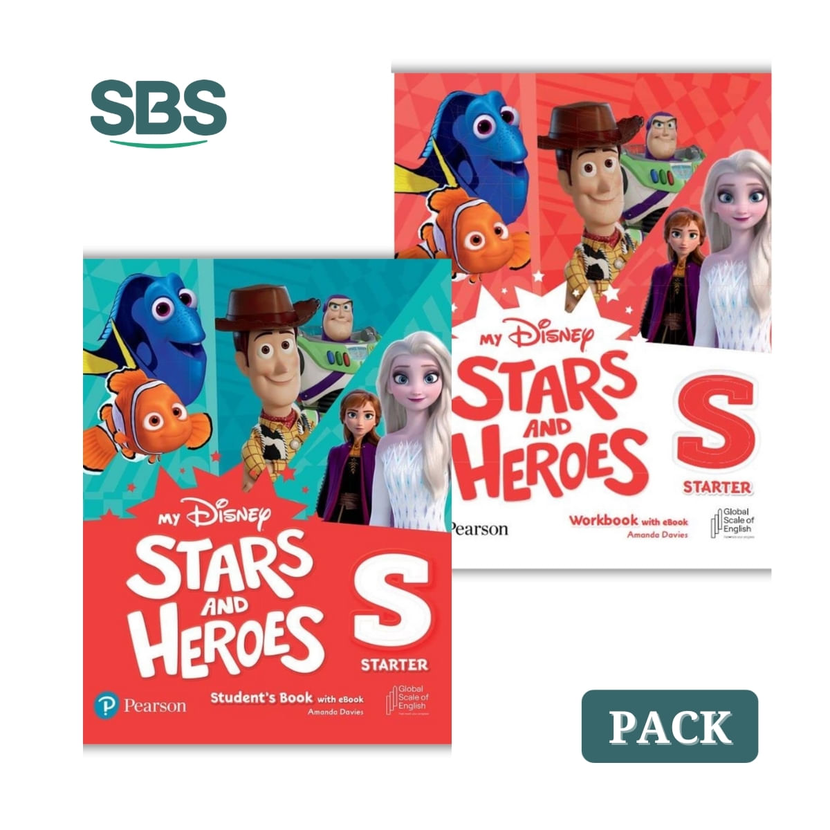 MY DISNEY STARS AND HEROES STARTER (AME) - SB + WB + E-BK -