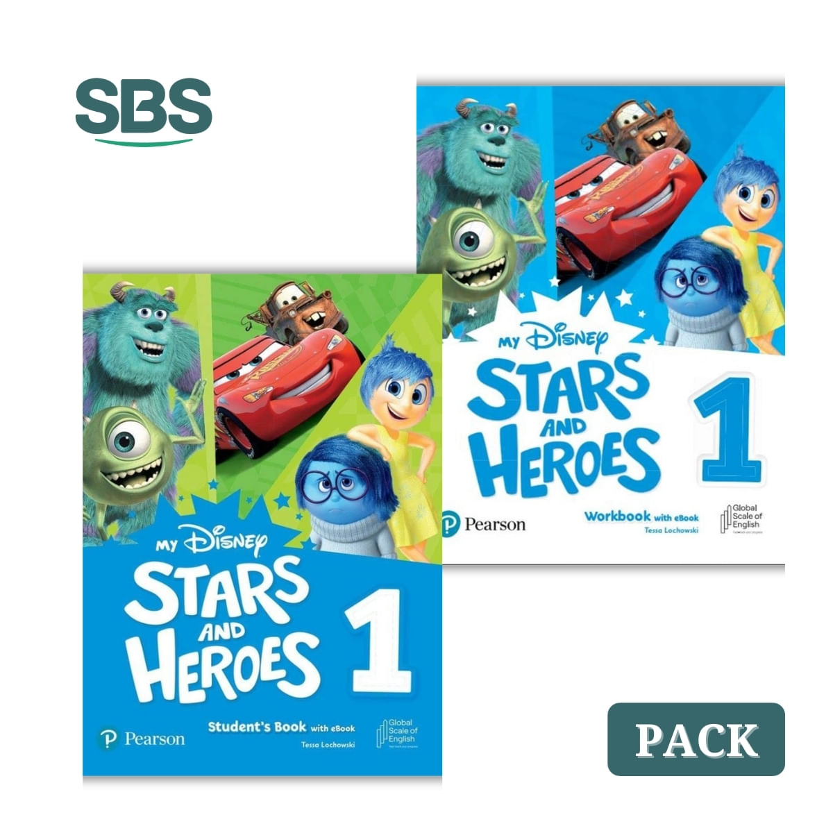 MY DISNEY STARS AND HEROES 1 (AME)- SB + WB + E-BK- 2 LIBROS