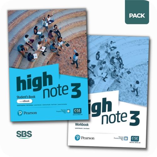 HIGH NOTE 3 - STUDENT'S BOOK + WORKBOOK - PACK 2 LIBROS
