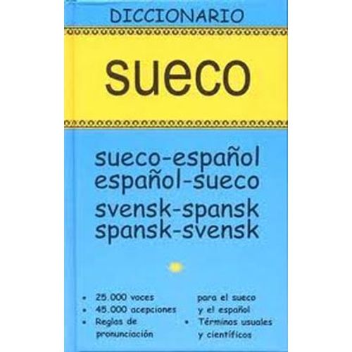DICCIONARIO SUECO-ESPAÑOL / ESPAÑOL-SUECO