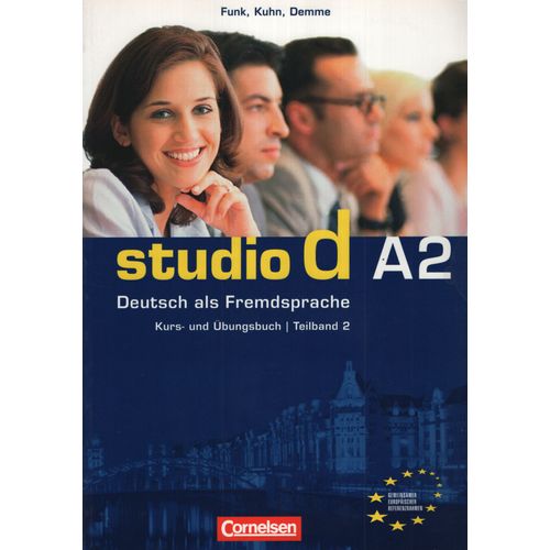 STUDIO D A2/2 - KURSBUCH + UBUNGBUCH + AUDIO CD (TEILBAND 2)
