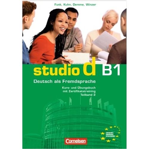 STUDIO D B1/2 - KURSBUCH + UBUNGSBUCH + AUDIO CD (TEILBAND 2