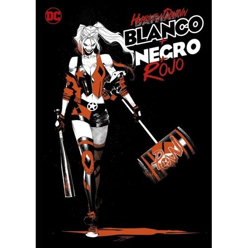 HARLEY QUINN BLANCO + NEGRO + ROJO - DC - OVNI PRESS
