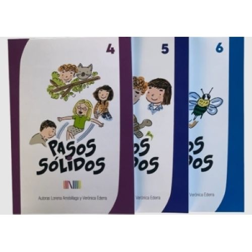 PASOS SOLIDOS - LECTURA CONTROLADA 4 A 6 - PACK