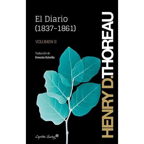 EL DIARIO (1837-1861) - VOL. 2 - HENRY DAVID THOREAU