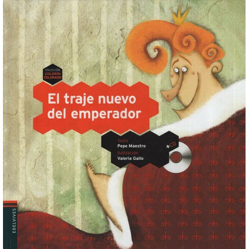EL TRAJE NUEVO DEL EMPERADOR + AUDIO CD - COLORIN COLORADO