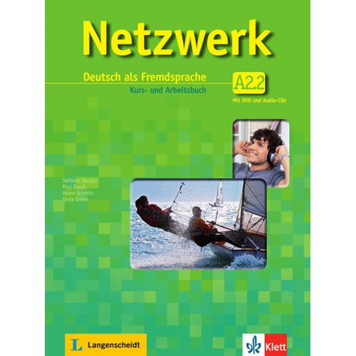NETZWERK A2.2 - KURSBUCH + ARBEITSBUCH + AUDIO CD + DVD