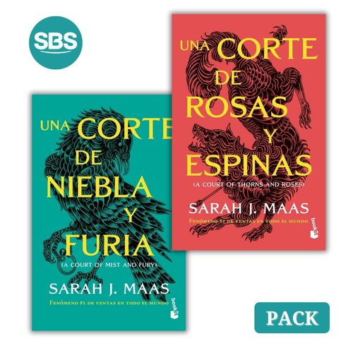 PACK CORTE DE ROSAS Y ESPINAS - LIBRO 1 Y 2 - 2 LIBROS