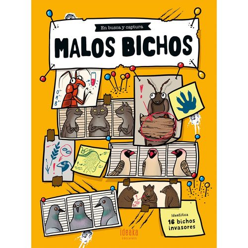 MALOS BICHOS - KONECNA SABRINA (TAPA DURA) - IDEAKA