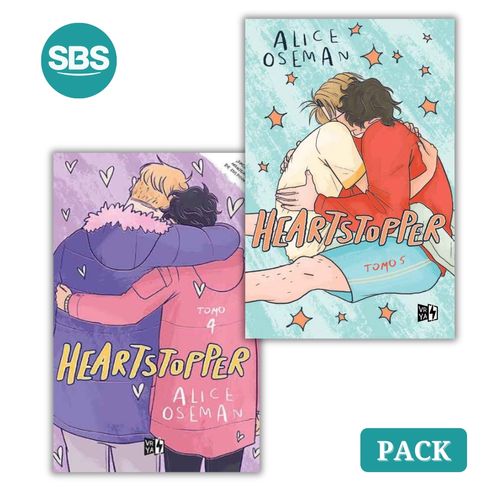 HEARTSTOPPER TOMO 4 y 5 - 2 LIBROS
