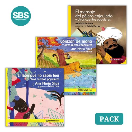 PACK ANA MARIA SHUA - CUENTOS POPULARES - 3 LIBROS