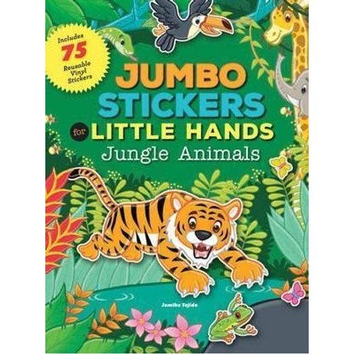 JUMBO STICKERS FOR LITTLE HANDS: JUNGLE ANIMALS