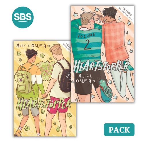 HEARTSTOPPER VOL. 4 Y 5 - 2 LIBROS (INGLES)