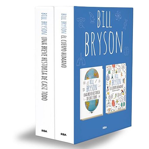 PACK BILL BRYSON UNA BREVE HISTORIA DE CASI TODO CUERPO HUM