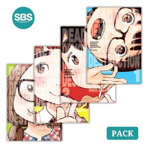 PACK DEAD DEAD DEMON'S DEDEDEDE DESTRUCTION - 1 AL 4 - 4 LIB