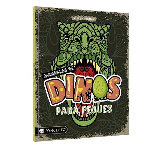 MANDALAS DE DINOS PARA PEQUES - COLORES Y EMOCIONES