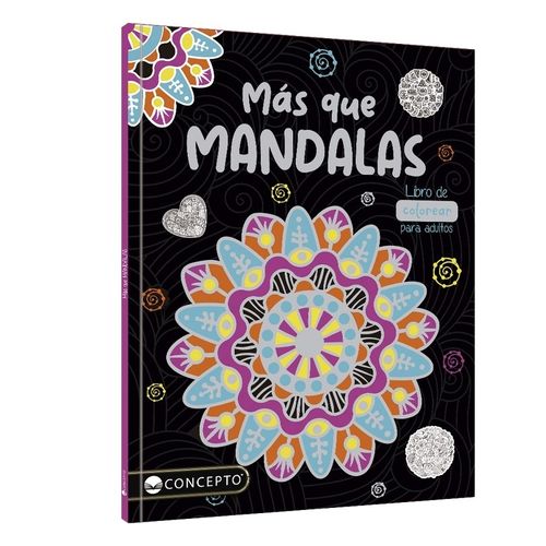 MAS QUE MANDALAS LIBRO DE COLOREAR - COLORES Y EMOCIONES