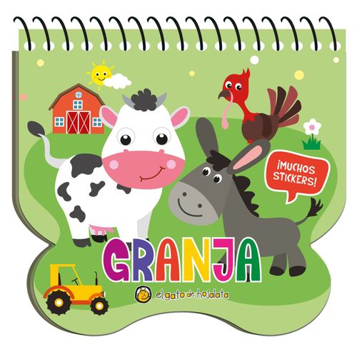 GRANJA - CREA ARTE: COLOREA Y PEGA GRANJA - CREA ARTE: COLOREA Y PEGA