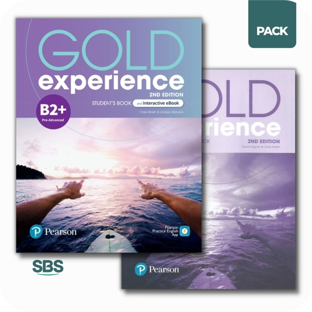 GOLD EXPERIENCE B2+ 2/ED - STUDENT'S BOOK + WORKBOOK PACK -